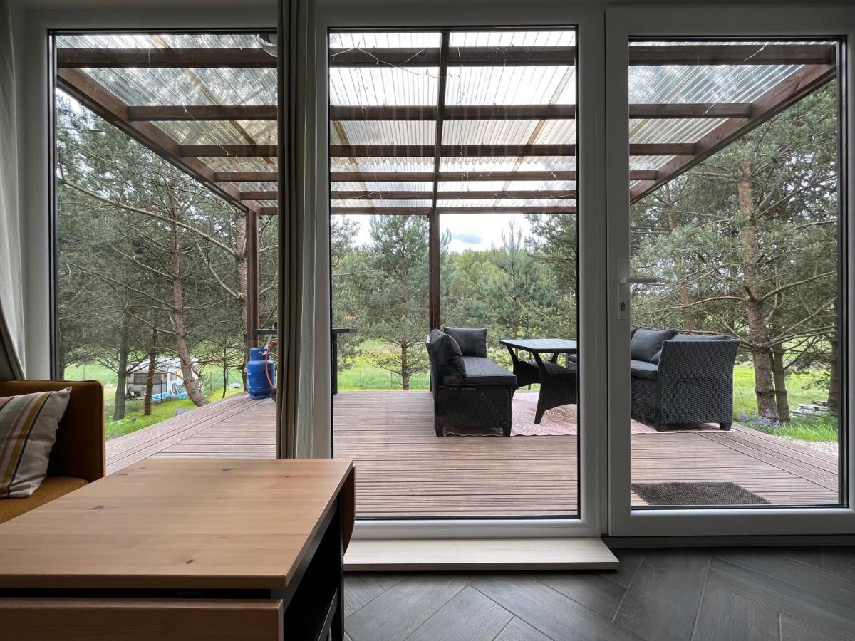 Cosy Cabin - Domek Na Kaszubach Z Sauna, Balia I Basenem Stara Sikorska Huta Extérieur photo